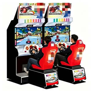 Racing Machine 3D Video Kart Driving <b>Arcade</b> Game 2150mm Tall Coin Operated Steering Wheel Commercial Game Station - Product Image 3