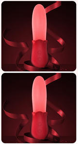 USB ricaricabile 2-in-1 in Silicone giocattolo per adulti per le donne rosa vibratore & G-Spot & Clit stimolatore di aspirazione del capezzolo - Product Image 6