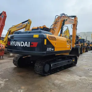 Chất lượng cao 22ton sử dụng Hyundai 220 máy xúc ban đầu bánh xích máy xúc để bán