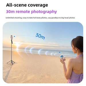 Dispositif de partage d'écran de téléphone portable T30, Bluetooth extérieur, magnétique, pour <span class=keywords><strong>selfie</strong></span>, écran d'affichage, diffusion en direct, télécommande - Product Image 4