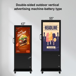 Afficheur numérique intelligent double face 43 pouces, étanche IP65, 4K, avec système d'exploitation Android 11/Windows pour une utilisation en extérieur, centres commerciaux - Product Image 6