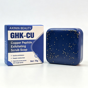 Aixin Private Label Improves Acne-Prone And Gentle Exfoliation Deeply Moisturizes Copper Peptide Exfoliating Scrub <strong>Soap</strong> - Product Image 1