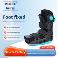 Nouveau Cheville Fracture Double Airbag Respirant Coton Pied Soutien Achille Tendon Bottes Protection Professionnelle Réhabilitation