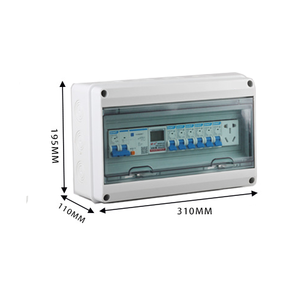 15way HT15 Leakage protection ammeter distribution box Customized products please contact customer service Distribution box - Product Image 3