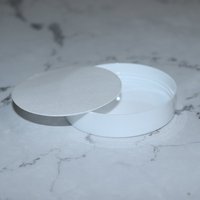 Pot de qualité alimentaire PET à large bouche transparente 50g 100g 200g 300g bocaux avec couvercles en plastique à vis pour crème cosmétique