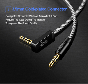 3.0มม. <span class=keywords><strong>TRS</strong></span> แจ็ค <span class=keywords><strong>TRRS</strong></span> สเตอริโอตัวผู้กับตัวเชื่อมชุบทองสายสัญญาณเสียง AUX มุมขวา4เสาสำหรับรถยนต์คอมพิวเตอร์ลำโพงสต็อก - Product Image 5