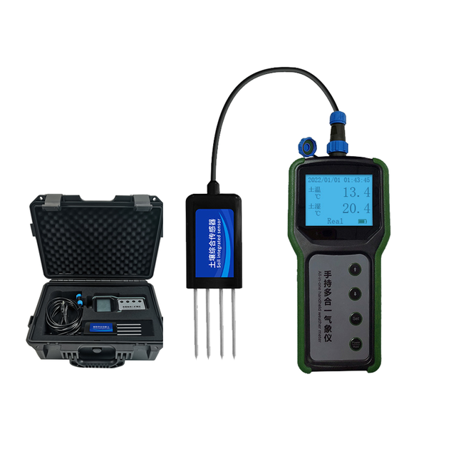 Takeme-10ec-YPN Portable 7 in 1 Soil Sensor Soil Temperature Meter Handheld Soil Testing Moisture Sensor