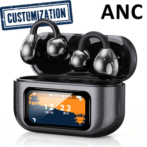 Audífonos XG42 ANC con Cancelación de Ruido, Pantalla Táctil a Todo Color, Auriculares Deportivos con Clip, 6 Modos de Ecualización <span class=keywords><strong>y</strong></span> Modo de Juego - Product Image 1