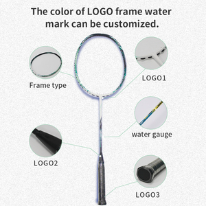 Lydoo Chất lượng cao đầy đủ Carbon cầu lông vợt T700 T46 4-5u mức độ cầu lông Graphite mềm chuyên nghiệp tấn công Đào Tạo - Product Image 3