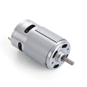 Fabrika kaynağı yüksek rpm 12v dc 775 motor 25000 rpm 24v dinamo elektrikli bisiklet