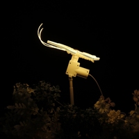 Lumière LED dynamique en forme de papillon à ailes battantes pour mariage romantique en plein air, fête, festival, éclairage de chemin et de pelouse, lustre