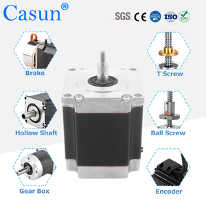 มอเตอร์สเต็ปเปอร์ไฮบริด <span class=keywords><strong>NEMA</strong></span> <span class=keywords><strong>23</strong></span> ขนาด 57 มม. แรงบิด 2 นิวตันเมตร 9.2 โวลต์ 2 แอมป์ แรงบิดสูง แม่เหล็กถาวร ได้รับการรับรองมาตรฐาน ROHS สำหรับระบบอัตโนมัติ - Product Image 3