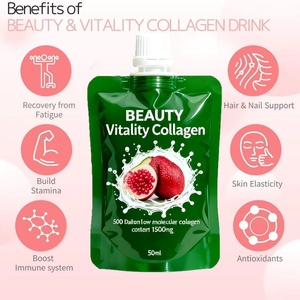 OEM/ODM Private Label Beauty Vitality Collagen Oral Liquid Drink Low Molecular Collagen Content - Product Image 4