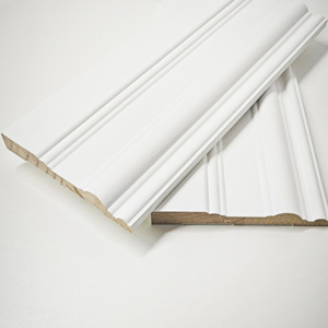 लकड़ी ट्रिम सरल डिजाइन सजावट लचीला बेस्बोर्ड मोल्डिंग - Product Image 1