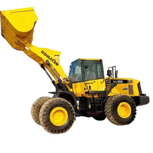 Высокое Качество KOMATSU фронтальный погрузчик komatsu wa380-3 wa380-6 колесный погрузчик для продажи