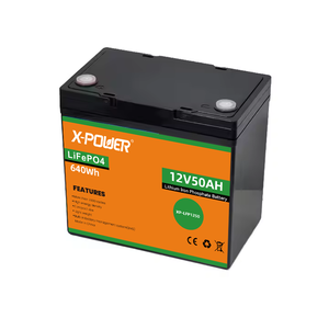 미국 스톡 12.8V 50Ah 충전식 LiFepo4 배터리 내장 BMS 5 년 수명 소형 UPS/타고 온 자동차/이동성 스쿠터 - Product Image 6