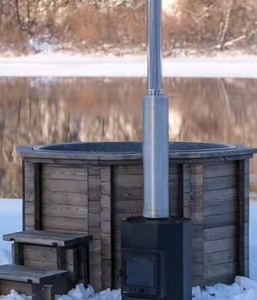 Thiết kế mới gia đình bằng gỗ đốt bồn tắm cho bồn tắm Spa và bồn tắm nước nóng - Product Image 2