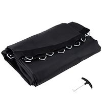 Grand trampoline circulaire en nylon et polypropylène, doux et sûr, pour l'intérieur et l'extérieur, avec accessoires de saut à l'élastique