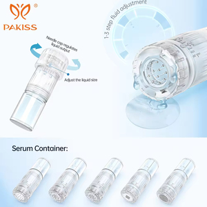 <span class=keywords><strong>Dermapen</strong></span> PAKISS H5 con Soporte, Contenedor de Suero de 3 ml, Recarga USB, Tecnología EMS para Uso Doméstico, Enchufe US/IT - Product Image 3