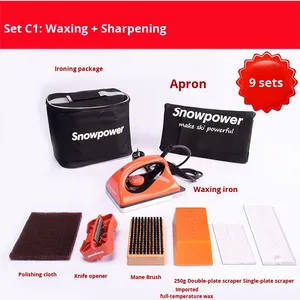 <span class=keywords><strong>Kit</strong></span> de cirage pour snowboard Snowpower, fer à cirer pour snowboard transfrontalier, pour l'entretien et la réparation du dessous du planche, fabriqué en Chine - Product Image 4