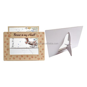 Tùy chỉnh thực hiện tốt lưu niệm mãi mãi trong trái tim của tôi hình chữ nhật ngang giấy khung ảnh với đứng Tabletop hiển thị in Offset - Product Image 2