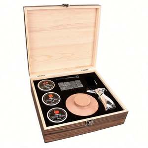 Kit de Ahumador de Whisky Eléctrico Inteligente de Diseño Innovador |   Control por Aplicación Bluetooth |   Herramienta de Bar Personalizable de Alta Tecnología - Product Image 1