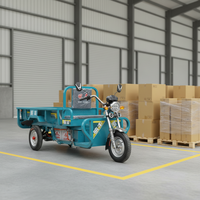 Haute qualité en acier déchargement automatique Tricycle électrique à trois roues Cargo moto corps ouvert certifié EEC 400kg + charge utile
