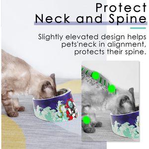 Comedero Inclinado para Mascotas Super Design de 0.5 Tazas Antideslizante para Perros y Gatos - Product Image 5