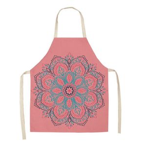 Tablier à motif Mandala occulte, tablier de cuisine <span class=keywords><strong>Datura</strong></span>, tablier à bavette pour adulte - Product Image 6