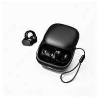 Écouteurs sportifs à clip super stéréo TWS sans fil Bluetooth avec 4 micros