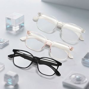 2025 Sanvnet F19 al aire libre BT altavoz gafas inteligentes Audio gafas de sol auriculares de música inalámbricos AI traducción gafas inteligentes - Product Image 1