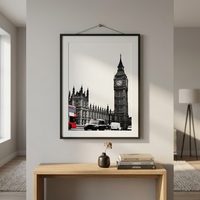 Marco de Fotos de Madera de Pino de Color Personalizado, Ecológico, Ligero, Moderno, para Exhibición en Pared o Escritorio