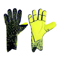 Guantes de Portero de Fútbol de Alta Calidad al por Mayor, para Jóvenes y Adultos, Transpirables, de Látex, con Diseño Antideslizante y Protección