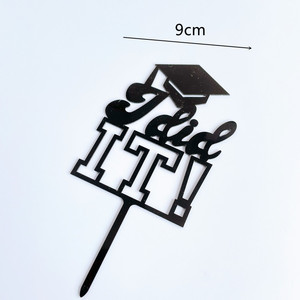 Adorno Acrílico para Pastel de Graduación con Diseño de Miel y Dulzura 2026, Decoración para Fiesta de Graduación - Product Image 4