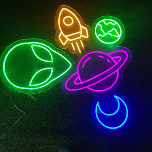 Enseigne néon <span class=keywords><strong>Anime</strong></span> suspendue au mur Dimmer Control Brightness Adjustable Acrylic Neon Sign - Product Image 3