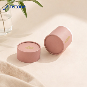 Emballage en tube kraft avec impression de logo en couleur personnalisée, cylindre en carton gaufré, boîte en tube de carton pour huile essentielle, cosmétique - Product Image 6