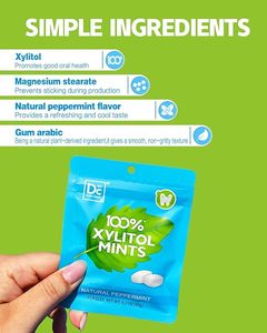 Caramelos de Xilitol <span class=keywords><strong>Sin</strong></span> <span class=keywords><strong>Azúcar</strong></span>, Certificados Halal y Kosher, Suministro al por Mayor - Product Image 6