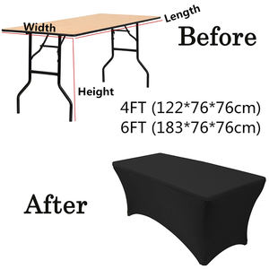 Beauty Salon Massage Elastic Bed <b>Cover</b> High Stretch Wedding Hotel Birthday <b>Table</b> <b>Cover</b> Buffet Cloth <b>Table</b> Set Tablecloth Decor - Product Image 6