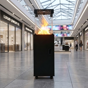 <span class=keywords><strong>Chauffage</strong></span> au <span class=keywords><strong>gaz</strong></span> portable en acier inoxydable à flamme visible efficace, allumage piézoélectrique, compact, pliable, <span class=keywords><strong>chauffage</strong></span> au propane pour <span class=keywords><strong>terrasse</strong></span>, <span class=keywords><strong>chauffage</strong></span> extérieur - Product Image 5