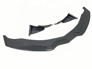 Lèvre séparateur de pare-chocs avant en fibre de carbone avec canards pour <span class=keywords><strong>Corvette</strong></span> C7 Z06 2013-19 - Product Image 3