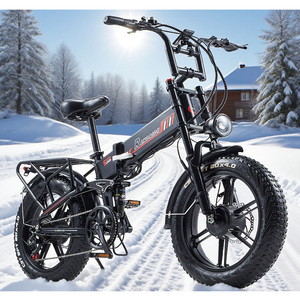 Bicicleta Plegable RANDRIDE YX20M-2 de Aluminio con Motor sin Escobillas, Ruedas de 20*4.0 Pulgadas, Frenos de Disco Hidráulicos y Batería de Litio Extraíble 7 - Product Image 1