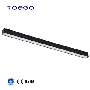 18W Dimmable ultra fino Magnetic Track Light LED Spotlight Cob com Square Anti-Glare para <span class=keywords><strong>2</strong></span> fios de iluminação de trilha magnética - Product Image 1