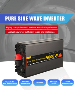 Nouveaux produits en gros <span class=keywords><strong>Convertisseur</strong></span> 5000W <span class=keywords><strong>12v</strong></span> vers <span class=keywords><strong>220v</strong></span> <span class=keywords><strong>Convertisseur</strong></span> 24V vers 110V Onduleur à onde sinusoïdale pure - Product Image 5