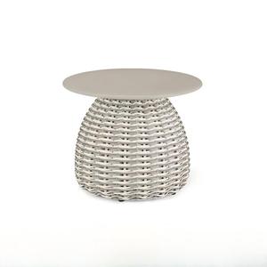 Modern Weather-resistant steel <b>Outdoor</b> <b>Side</b> <b>Table</b> Set for Hotel Garden Poolside Villa hotel Patio Use dining <b>table</b> - Product Image 1