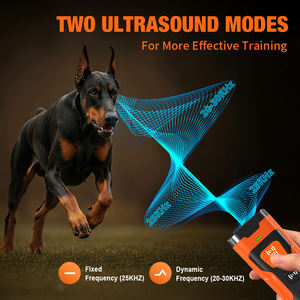 2026 Neuestes Verbessertes Ultraschall-Hundebell-Abschreckgerät, Anti-Bell-Chaser, 15m Reichweite, Tragbarer Streuner-Hundeschreck mit LED für den Außenbereich - Product Image 5