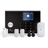 Système d'alarme antivol intelligent WiFi et GSM multi-langues à double réseau, alarme basse tension, protection par mot de passe, modèle ZX-G30