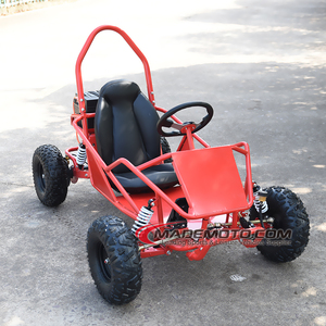 Aprobado por CE Buggy Mini Karting Car Karts <span class=keywords><strong>Aosom</strong></span> 24V 7,5 Mph Go Kart eléctrico con asiento ajustable - Product Image 1