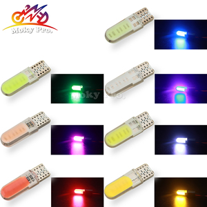 Bombilla estroboscópica intermitente de silicona T10, marcador lateral, indicador de motocicleta, luz Led Canbus, luces Led para motocicleta - Product Image 6