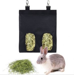 Free Sample <b>Rabbit</b> <b>Hay</b> <b>Feeder</b> Bag, Guinea Pig <b>Hay</b> <b>Feeder</b> Storage ,Hanging Feeding <b>Hay</b> for Small Animals Large Size 600D Oxford - Product Image 2