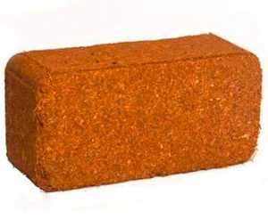 Brique de coco, bloc de fibre de coco, écologique, biodégradable, pour plantes, jardinage, mélange de terreau, conditionnement du sol, naturel, 650 - Product Image 2